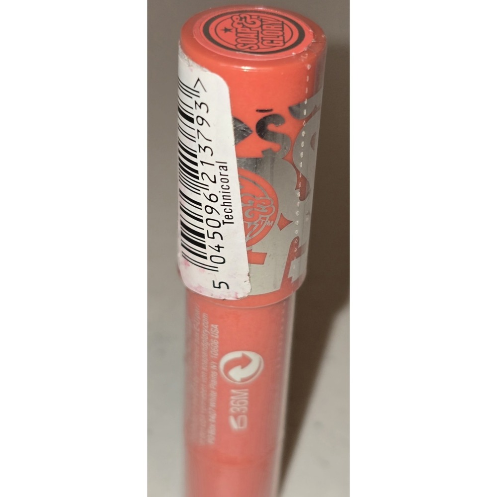 Soap & Glory Sexy Mother Pucker Gloss Stick Lip Shine "Technicoral" NEW & SEALED - Picture 3 of 3
